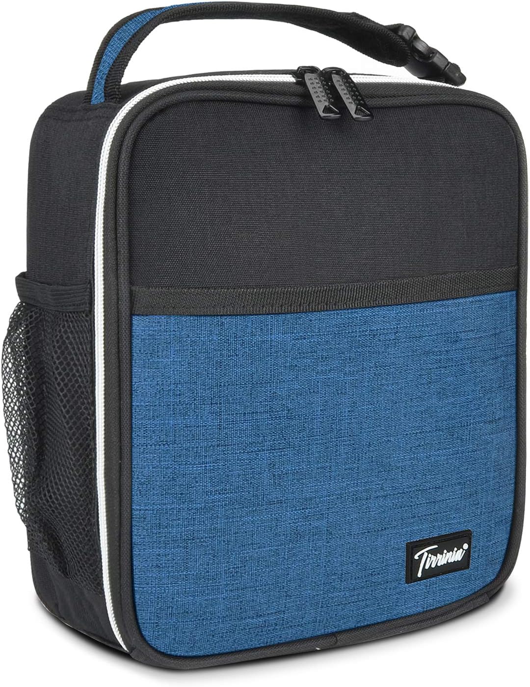 Lonchera pequeña con aislamiento para hombres y mujeres, a prueba de salpicaduras, portátil, reutilizable, lonchera térmica, bolsa refrigerante para