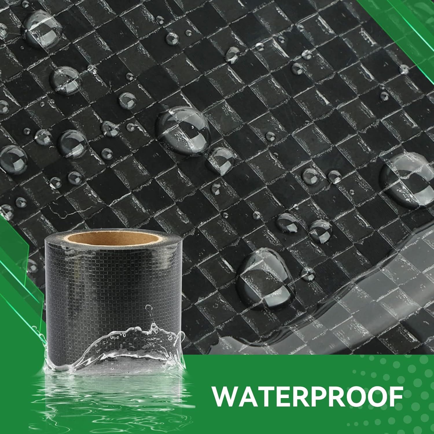 RVINGPRO Cinta para debajo del vientre de RV de 4 x 50 pies, material para debajo del vientre, adhesivo de sellado permanente impermeable para