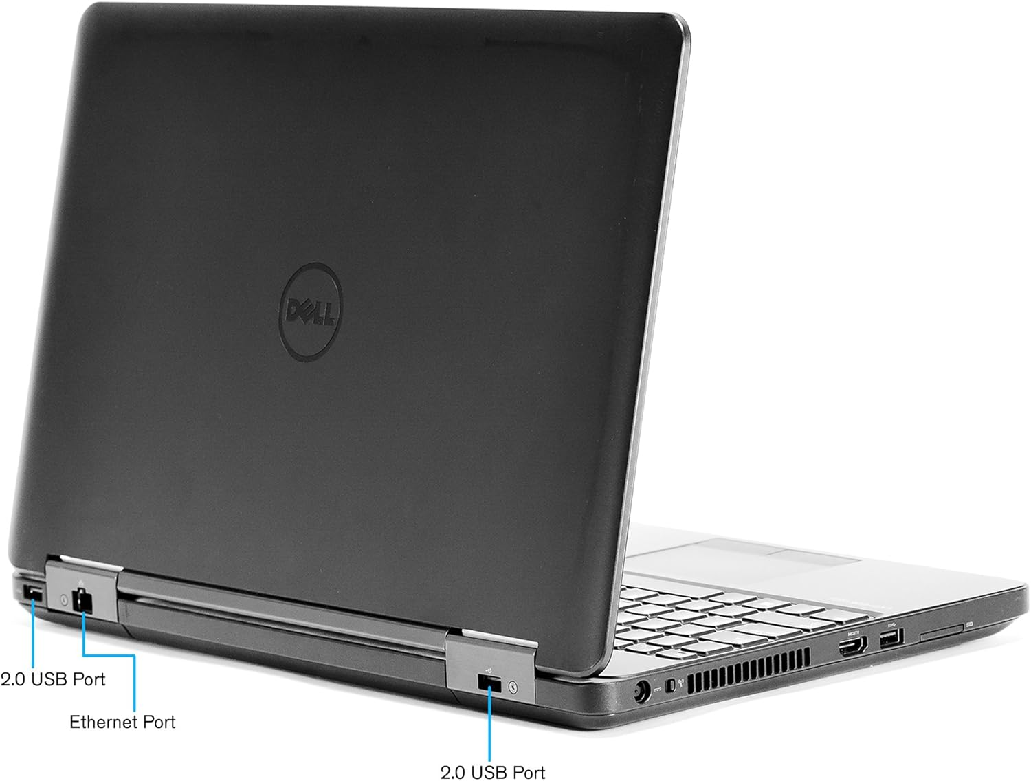 Dell Portátil Latitude E5540 de 15,6 pulgadas, Core i5-4300U 1,9 GHz, 16 GB de RAM, SSD de 500 GB, DVDRW, Windows 10 Pro de 64 bits (renovado)