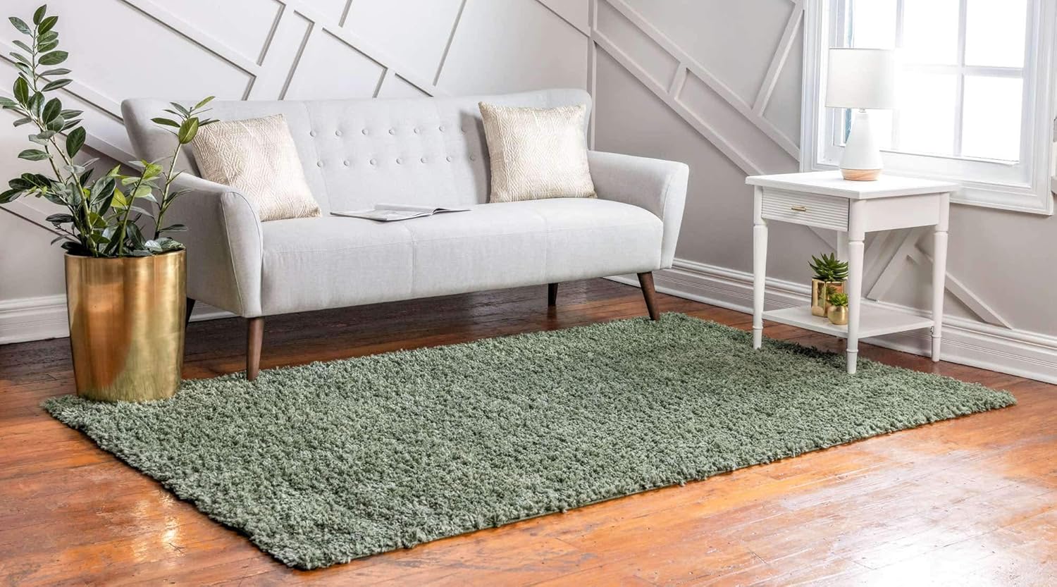 Unique Loom Colección Davos Shag – Alfombra
