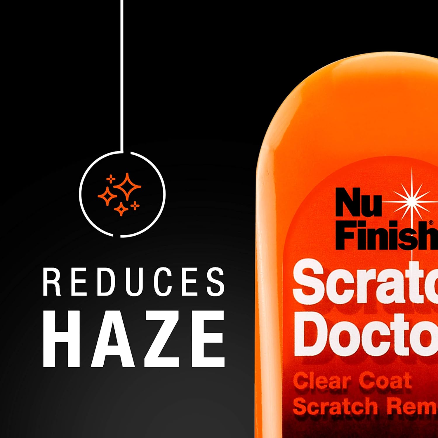 Nu Finish Kit de 2 piezas de acabado exterior para coche, removedor de arañazos y espray de revestimiento de grafeno Nu Scratch Doctor