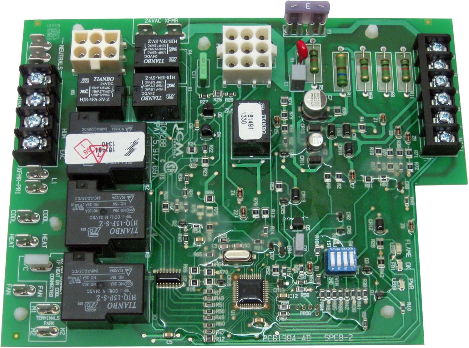 ICM288 se adapta a Rheem 62-24084-82 ICM Módulo de placa de encendido del circuito de control de horno ICM