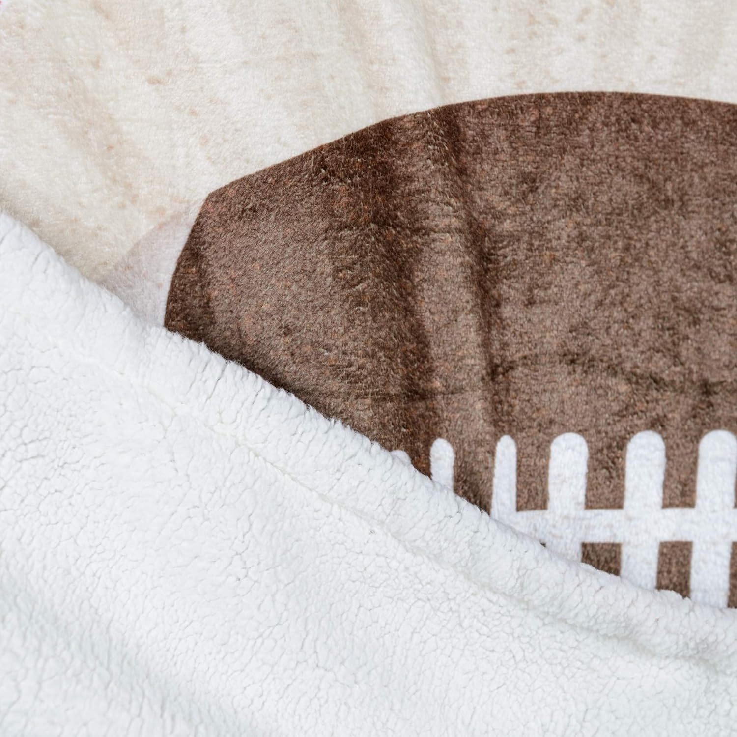 Jennifer Pugh(Eat Sleep Pray Football) – Manta de franela y sherpa de doble capa, regalo inspirador para amigos, familia, cumpleaños, reconfortante
