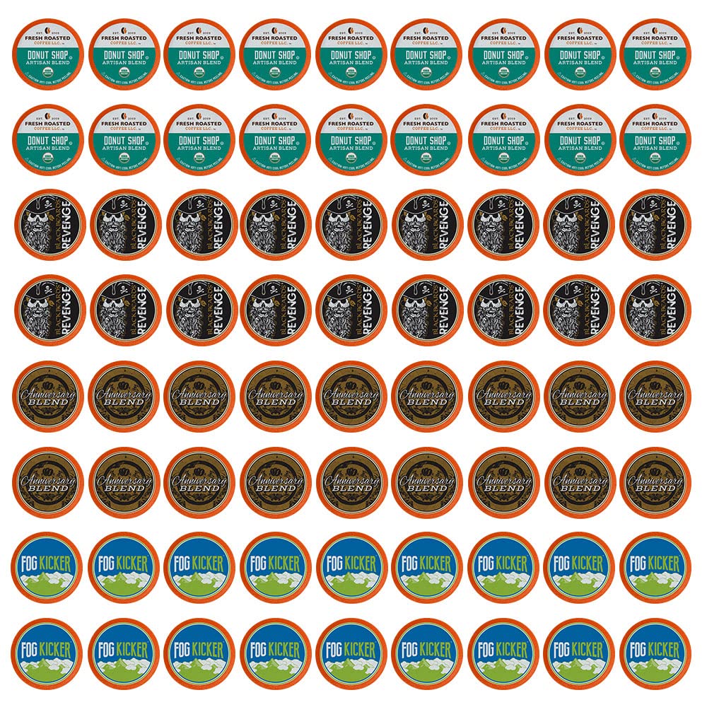 Cápsulas de café K-cups de una soolo uso para cafeteras Keurig, sabor café tostado LCC