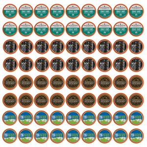 Cápsulas de café K-cups de una soolo uso para cafeteras Keurig, sabor café tostado LCC Cápsulas de café K-cups de una soolo uso para cafeteras Keurig, sabor café tostado LCC