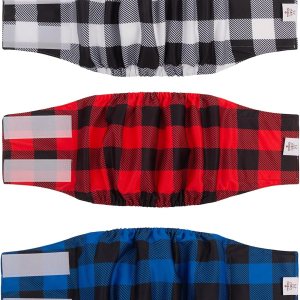 CuteBone – Pañales lavables para perro macho, 3 unidades por paquete, modelo DM27M CuteBone – Pañales lavables para perro macho, 3 unidades por paquete, modelo DM27M