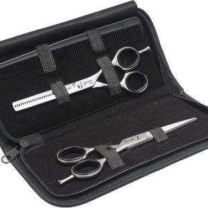 ‘s – Juego de aseo para perros de 6 pulgadas con tijeras de peluquero y peine, para gatos, cachorros, conejos, Golden Retriever, pastor alemán, ‘s – Juego de aseo para perros de 6 pulgadas con tijeras de peluquero y peine, para gatos, cachorros, conejos, Golden Retriever, pastor alemán,