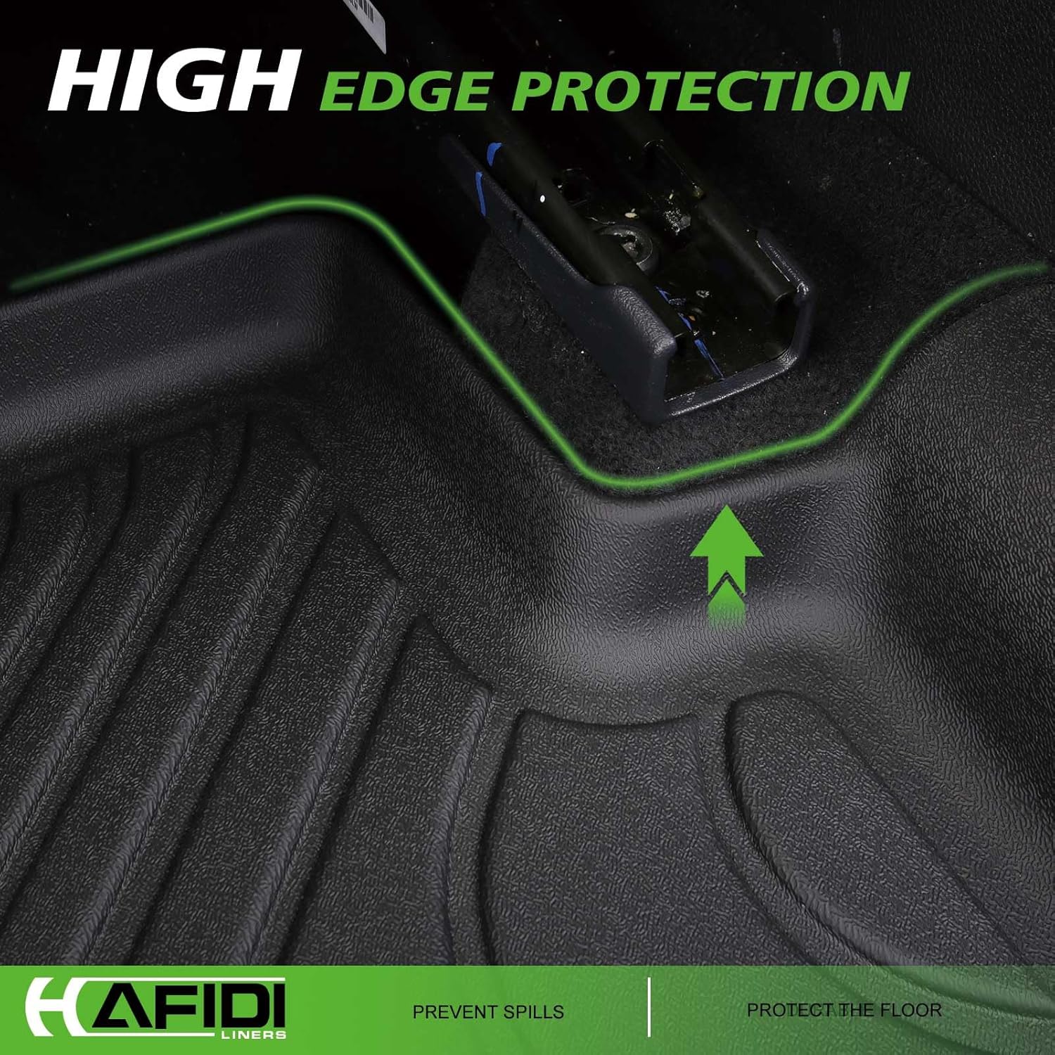 HAFIDI Juego de alfombrillas y revestimiento de carga para Honda CRV Hybrid 2023 2024 2025 y Honda CRV 2023 2024 2025 Protección para todo tipo de