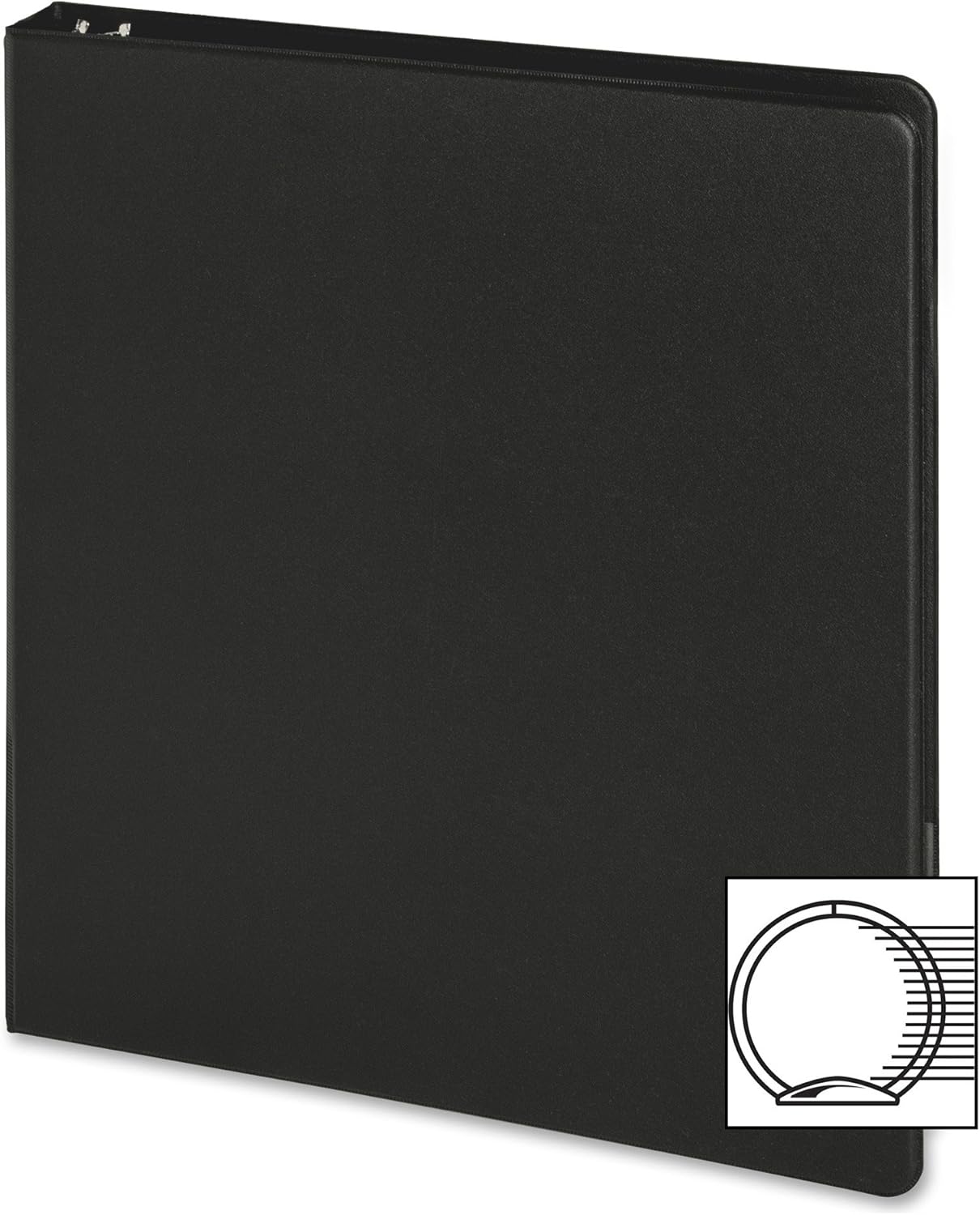 Business Source Carpeta básica de anillo redondo de 1″