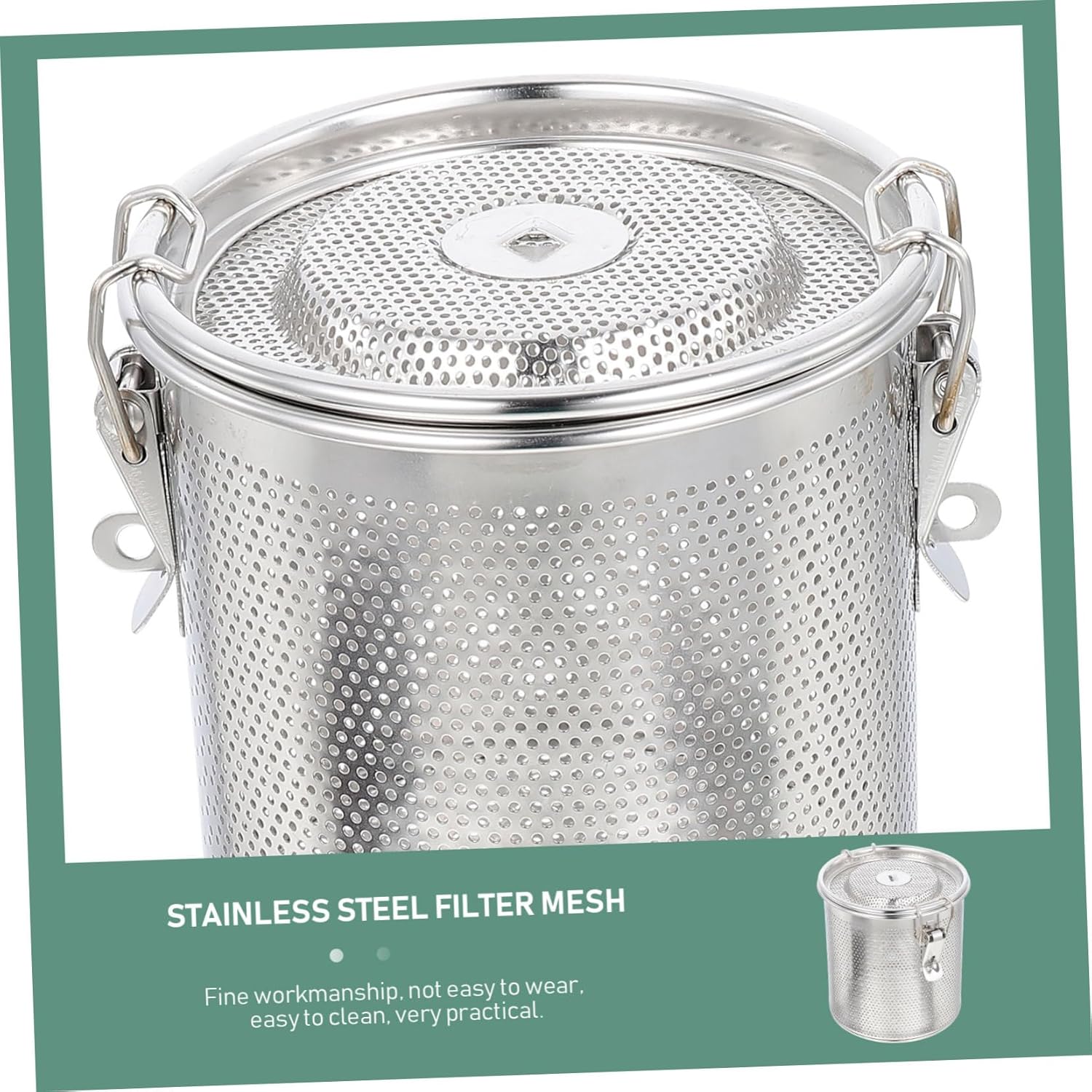 DOITOOL 2 bolas de malla de té perfumadas de acero inoxidable