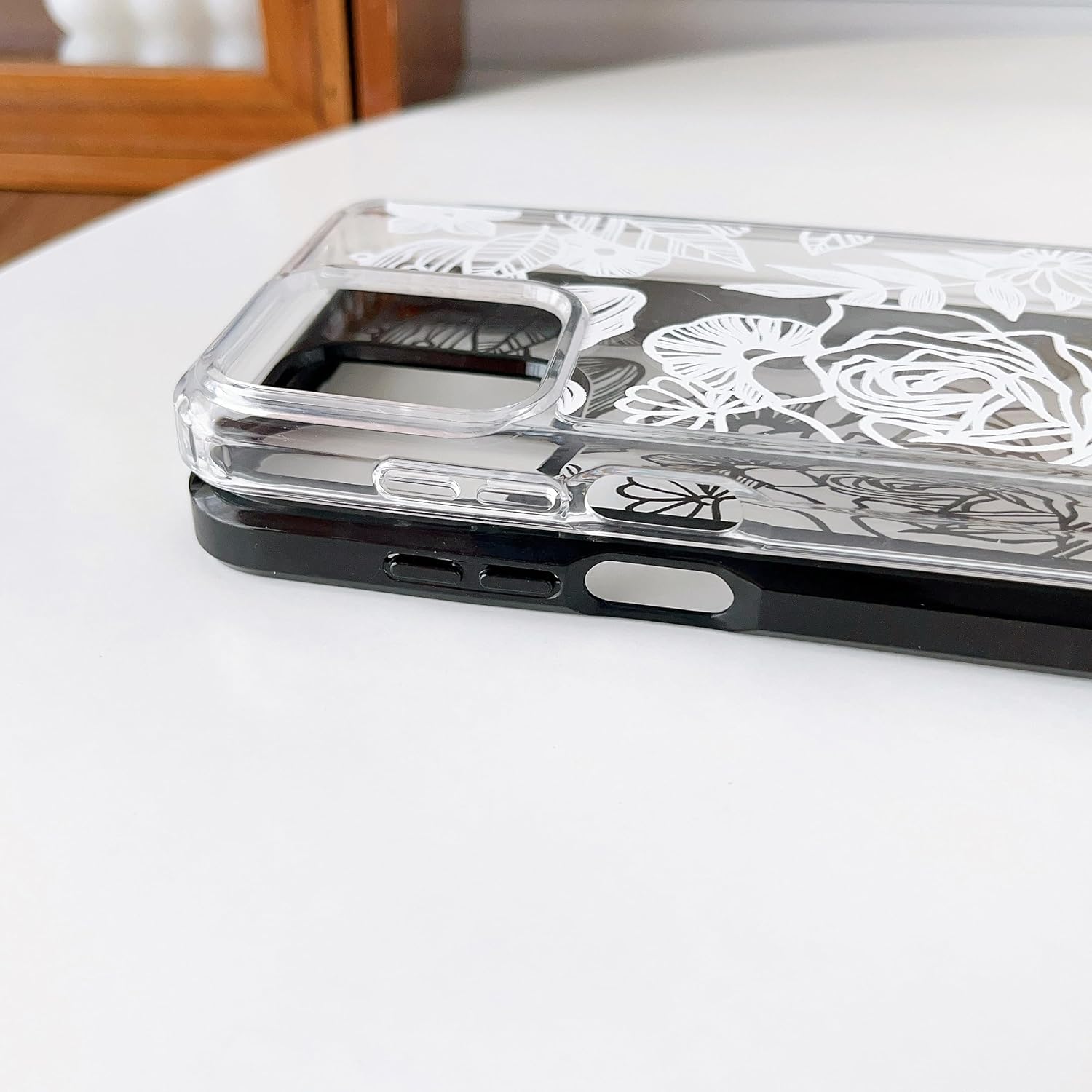 XIZYO Funda para Motorola Moto G Stylus 2023, bonita funda de teléfono con diseño floral de rosas estéticas para mujeres y niñas, patrón delgado,