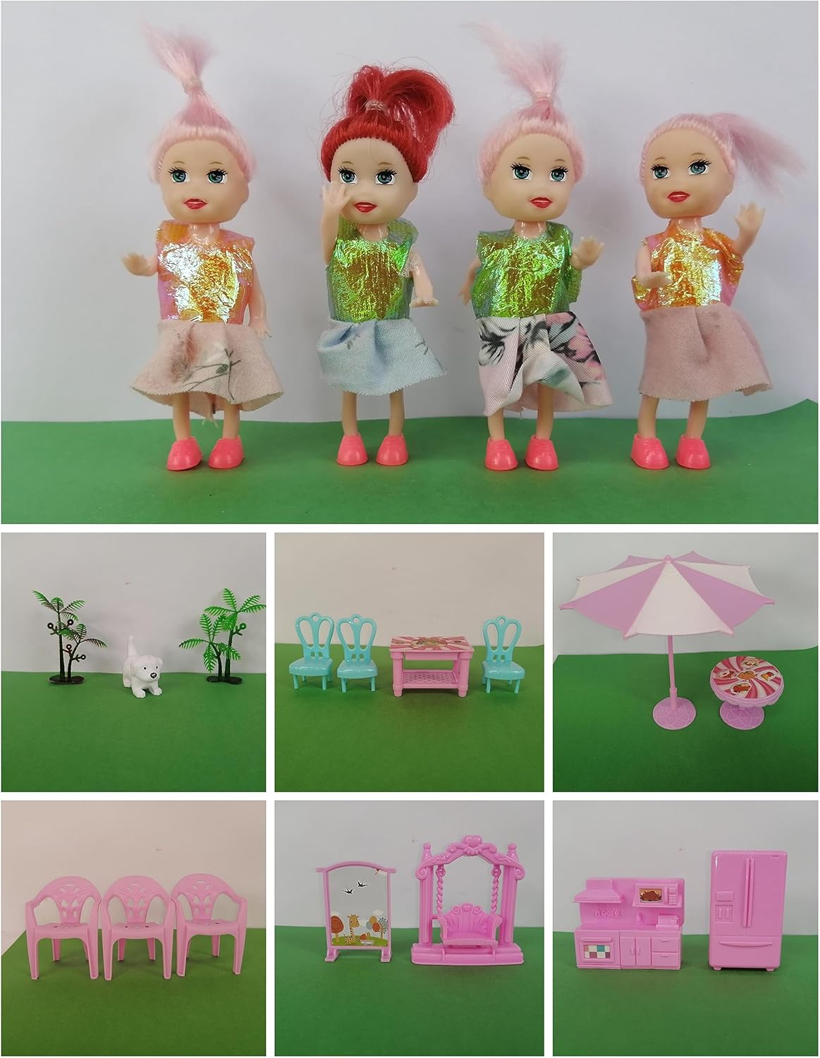 Casa Grande de Muñecas para Niñas – Casa Grande de Muñecas para Niñas – Casa Grande de Muñecas para Niñas – Increíble casa de muñecas con 14