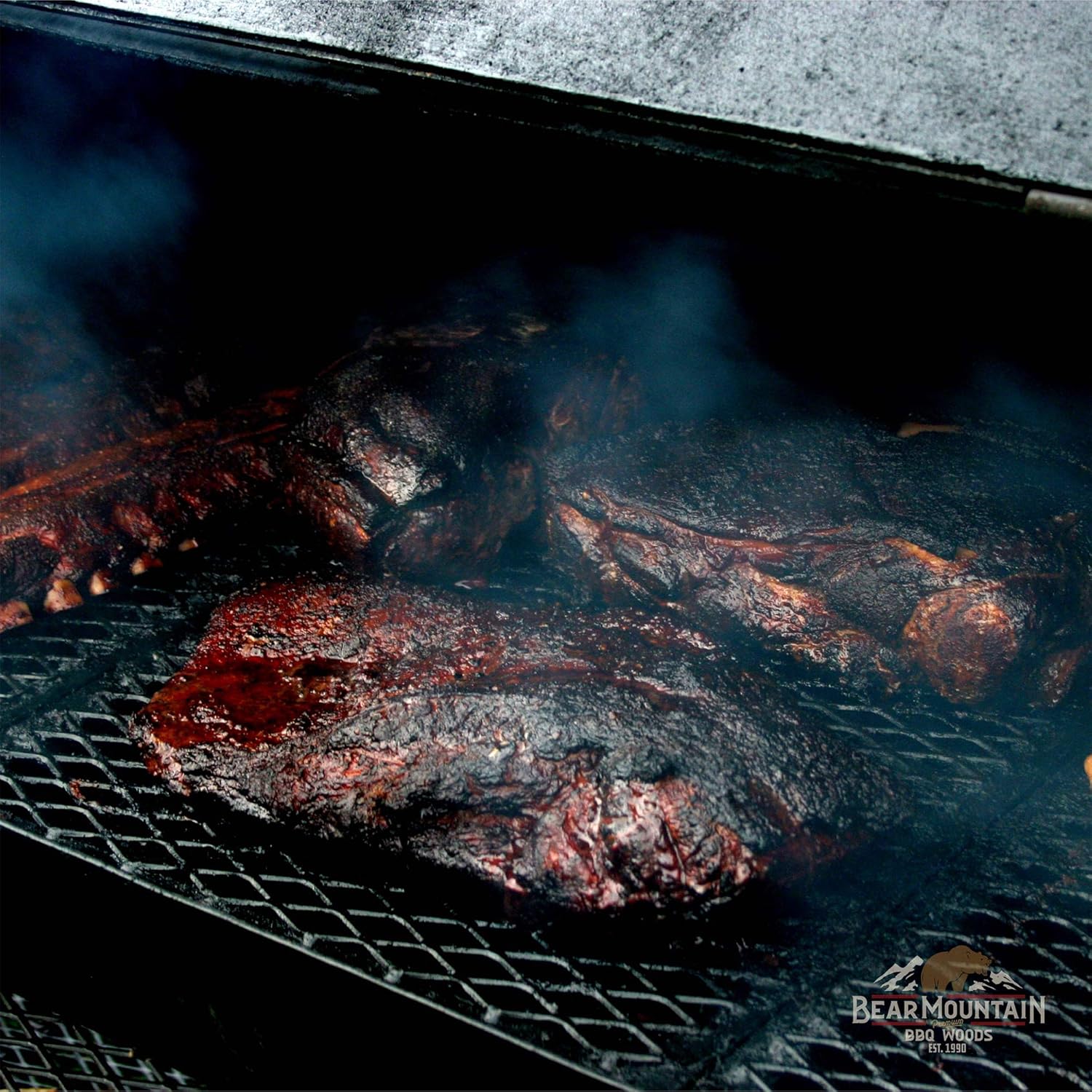 Bear Mountain BBQ – Pellets para ahumar al aire libre, para carnes asadas
