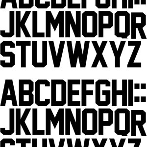 Letras termotransferibles de 3 pulgadas Letras DIY Letras Jersey Ropa Camiseta Eslogan del equipo (negro) Letras termotransferibles de 3 pulgadas Letras DIY Letras Jersey Ropa Camiseta Eslogan del equipo (negro)