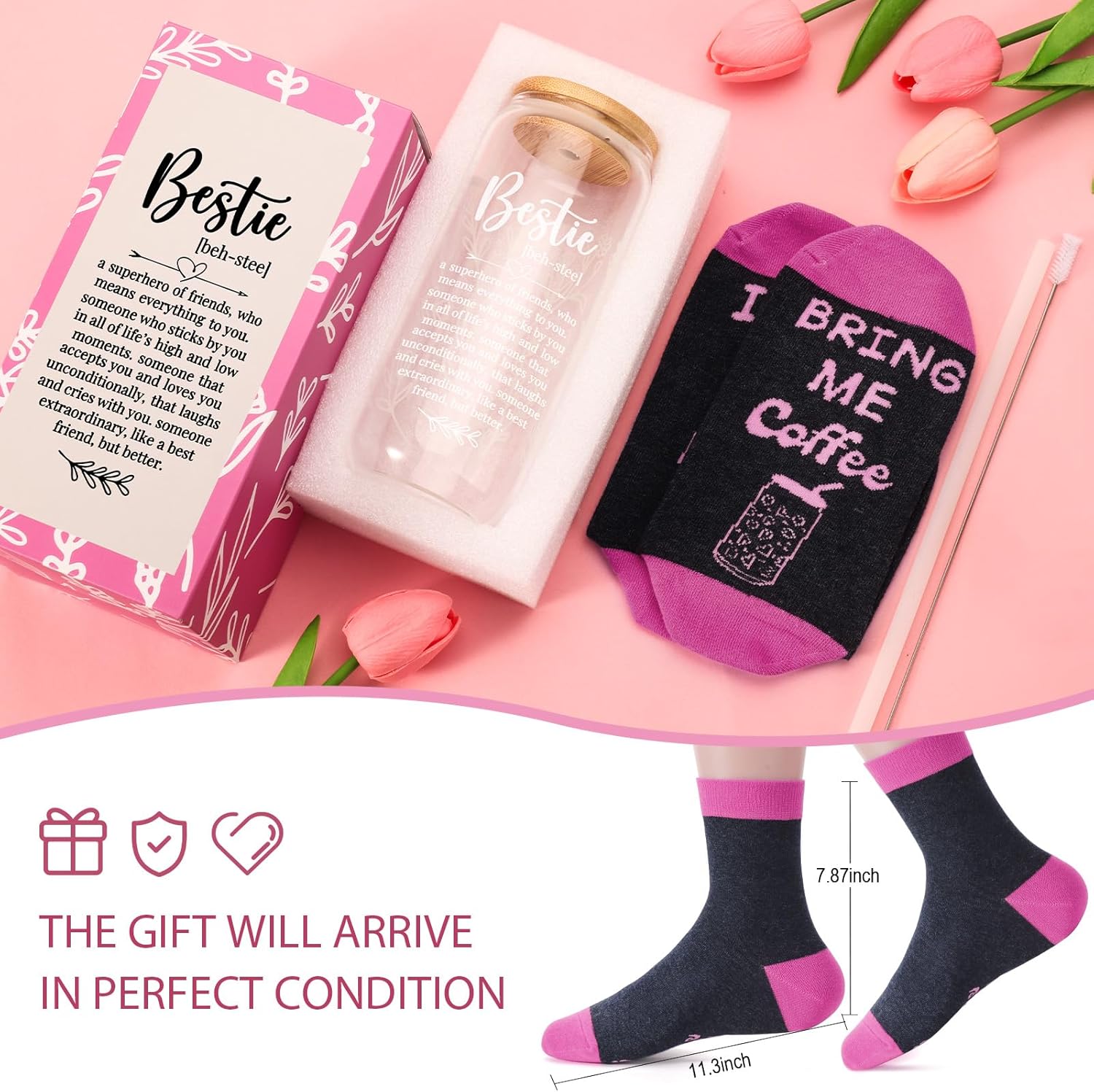 Hweijm Regalos para mejores amigos, regalos de cumpleaños para mujeres, regalos de amistad para mujeres amigas, regalos para mejores amigas,