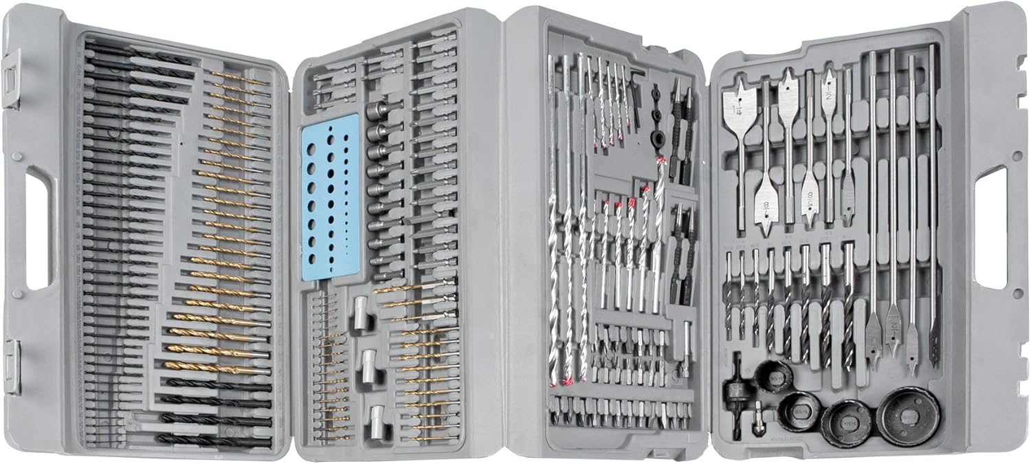 Performance Tool W1368 Juego de brocas maestras de 204 piezas