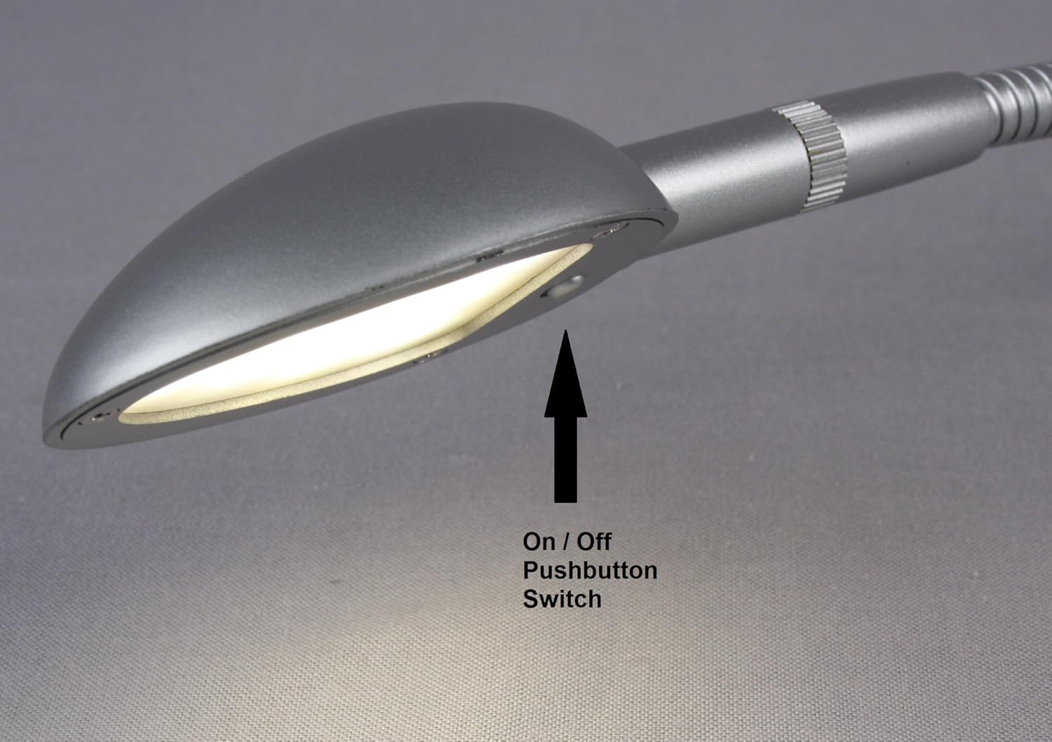 Luz de mapa de cuello de cisne – Lámpara LED blanca fría (5000 K) para aplicaciones de automóvil, camión, barco, RV y aviones