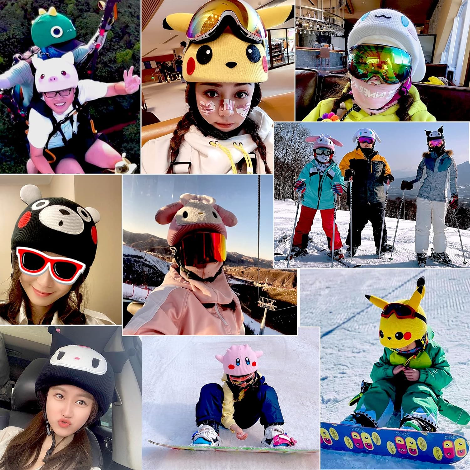 Fundas para casco deportivo de acción, bicicleta, esquí, parapente, verano, invierno, todo el año, accesorios multideportivos para niñas y niños,