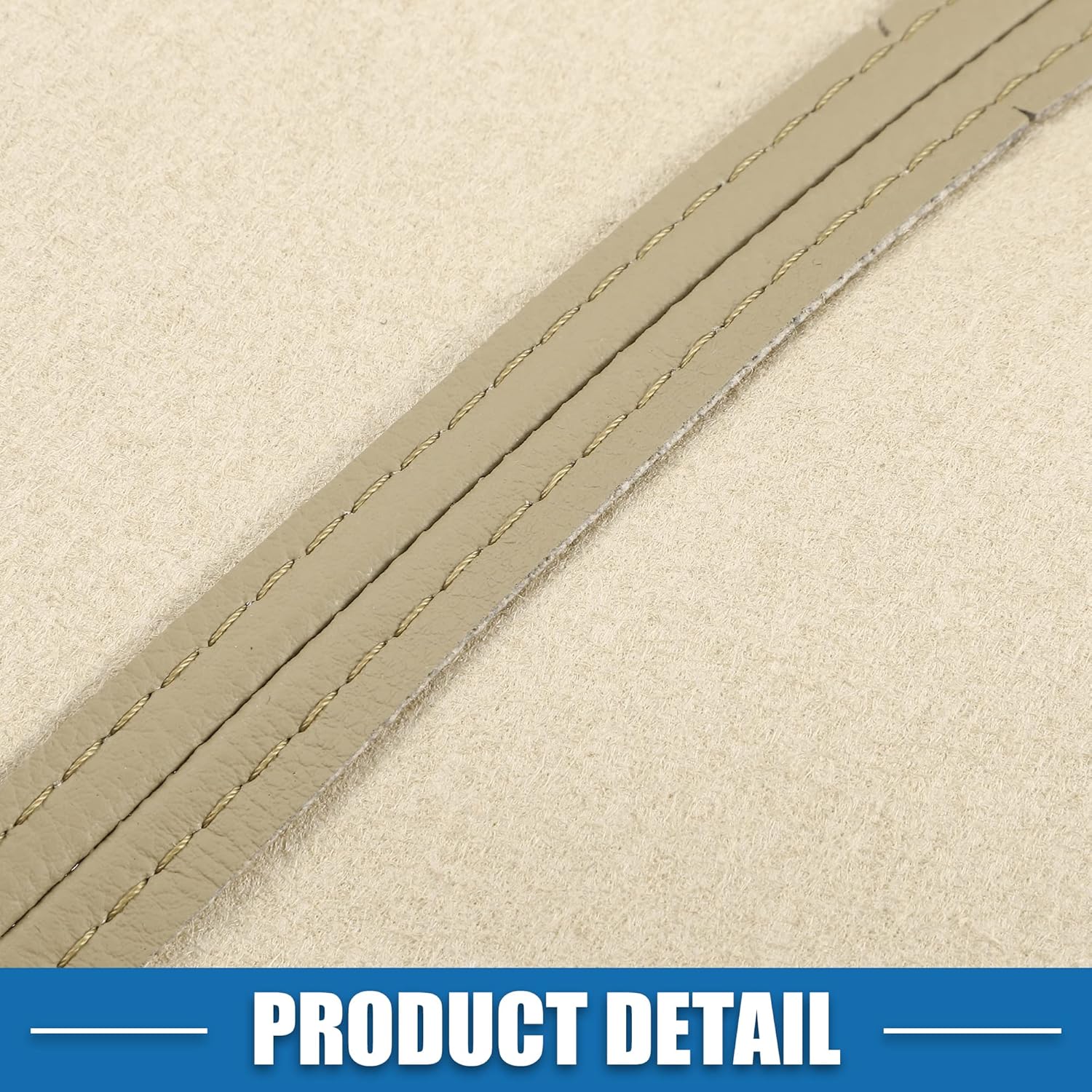 A ABSOPRO Panel de la puerta delantera del coche reposabrazos cubierta interior puerta trims para Acura RDX 2007-2012 beige 1 par