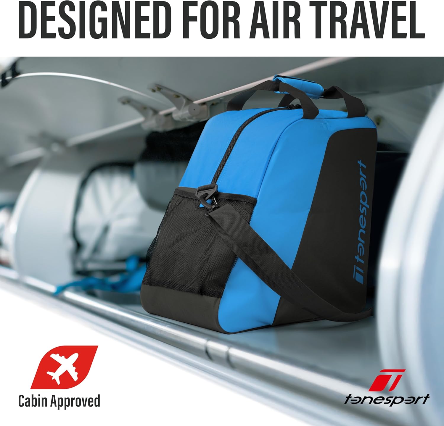 Tonesport Ski Boot Bag – Snowboard Boot Bag – Ski Boot and Helmet Gear Bag – Snowboard Gear Bag – Ski Boot Bag for Air Travel