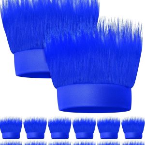 12 diademas para disfraz de pelo de trol, accesorio de disfraz de pelo loco para Halloween, suministros de fiesta de cosplay (azul) 12 diademas para disfraz de pelo de trol, accesorio de disfraz de pelo loco para Halloween, suministros de fiesta de cosplay (azul)