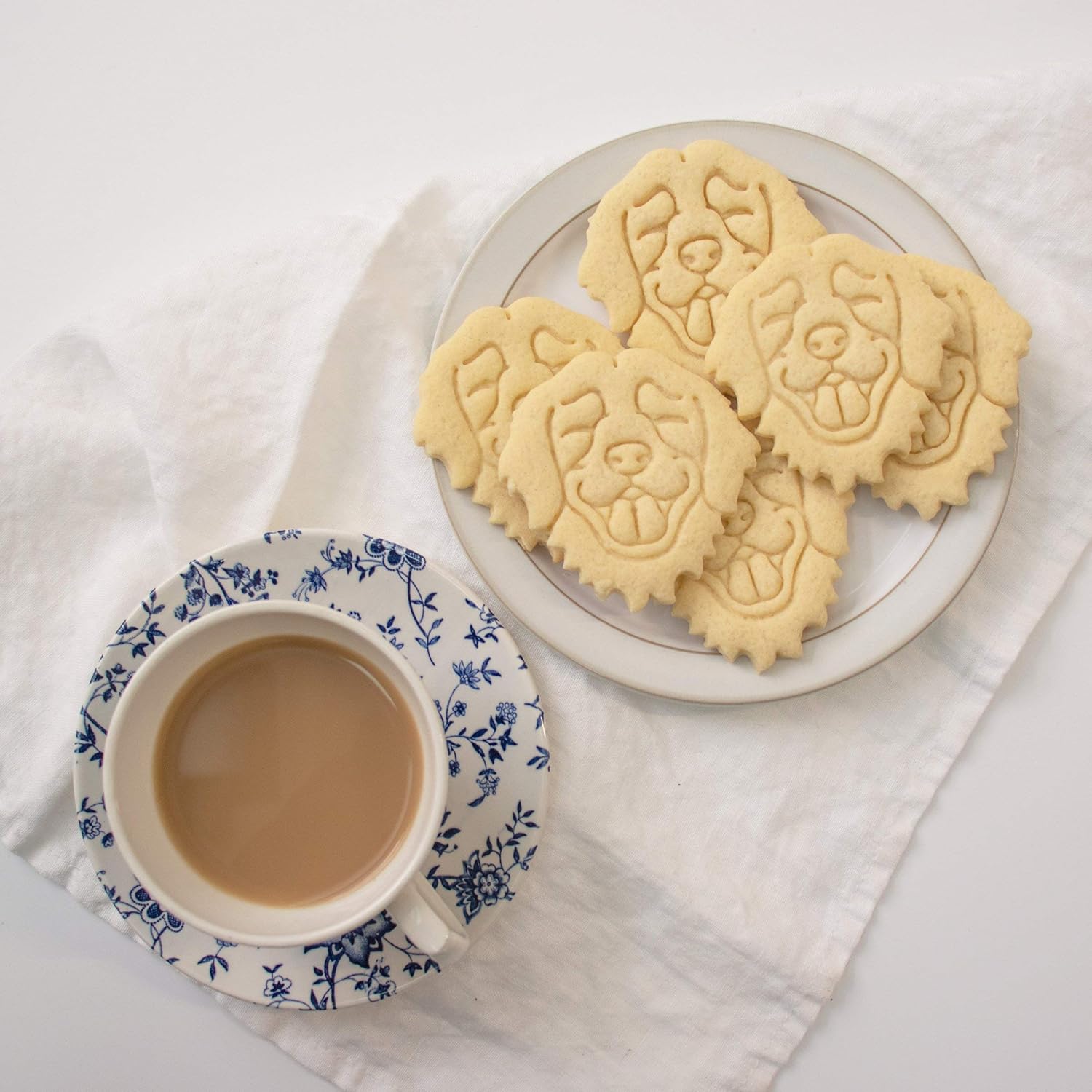 Golden Retriever Face cortador de galletas, 1 pieza – Bakerlogy