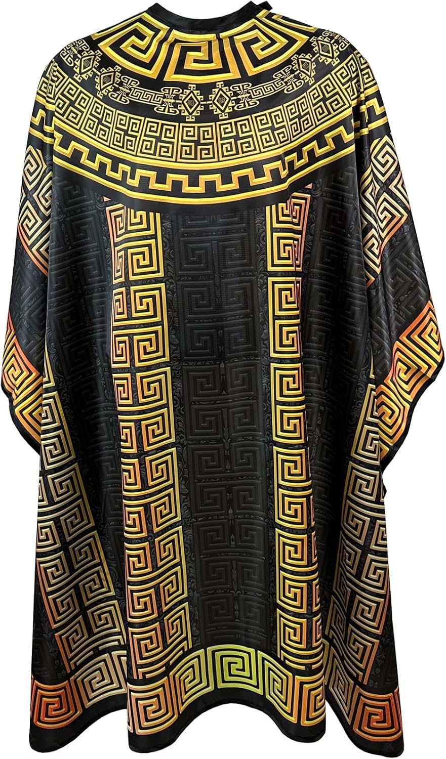 Capas de peluquero para hombres, capa de peluquería para estilista, vestido de peluquero grande, 63 x 56 pulgadas