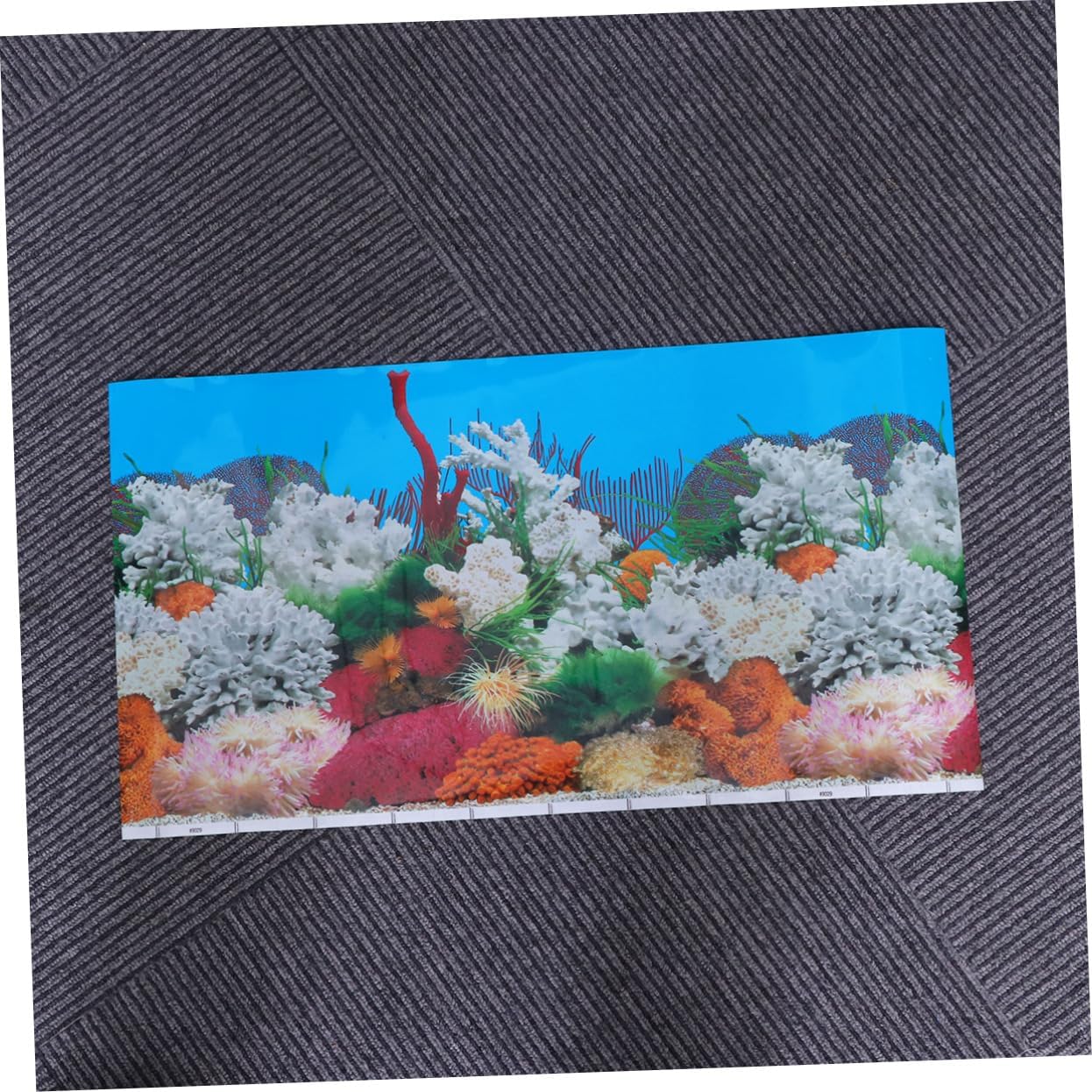 iplusmile Papel de pared 3D, pegatinas 3D fondo de acuario 3D, fondos de pantalla 3D de 10 galones de fondo de pecera de doble cara, adhesivo