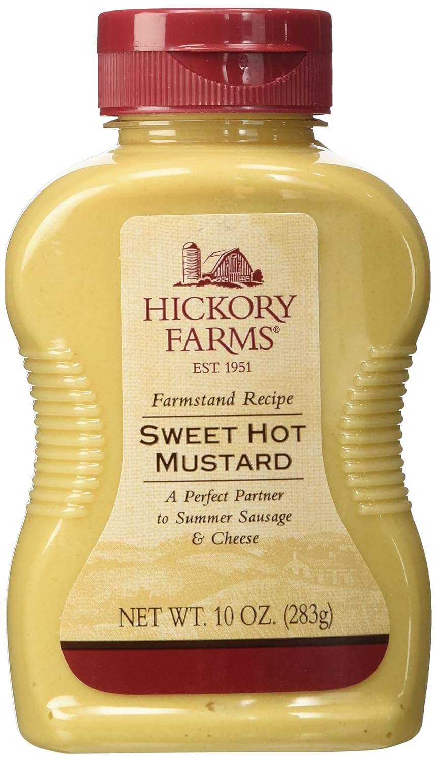 Hickory Farms Receta De Granja Mostaza Dulce Caliente