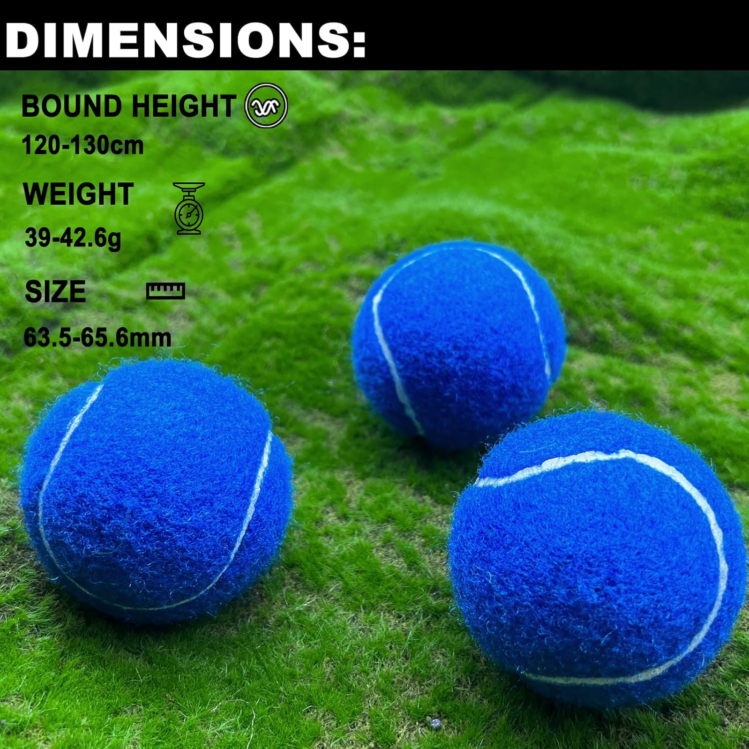 Pelota de tenis, paquete de 36 pelotas de tenis para perros, pelotas de tenis de práctica vienen con bolsa de pelotas, buenas para entrenar, jugar,