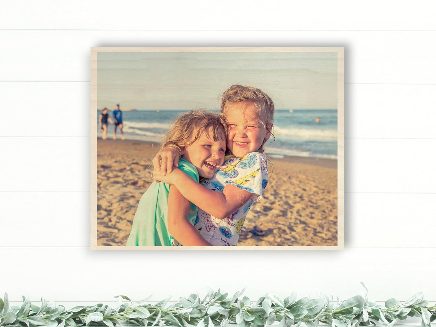 Your Photo Printed on Real Wood  Custom Picture Frames  Mother’s Day Gift  Custom Photo Gifts  Personalized Picture Frame  Wood Photo Print With
