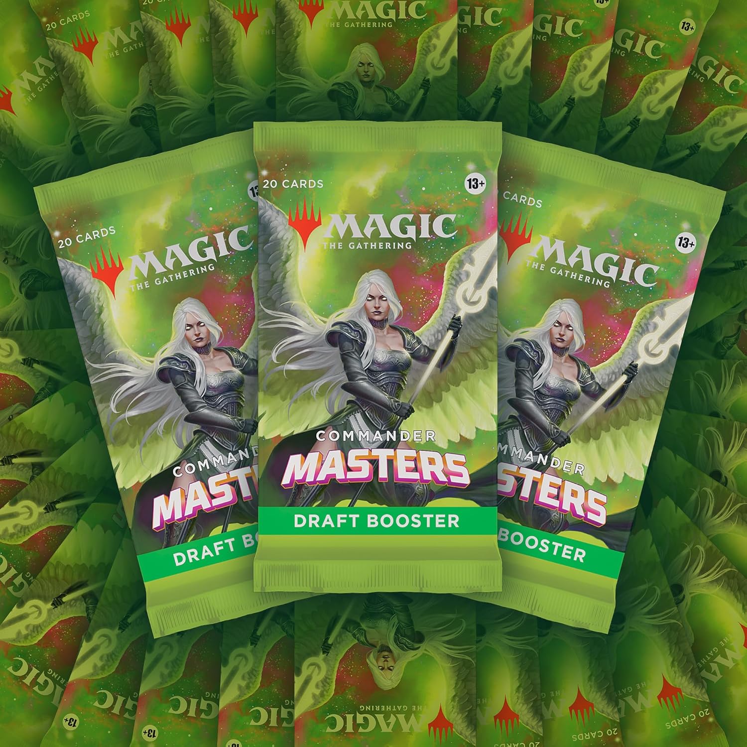 Magic The Gathering Commander Masters Draft Booster Box – 24 paquetes (480 tarjetas)