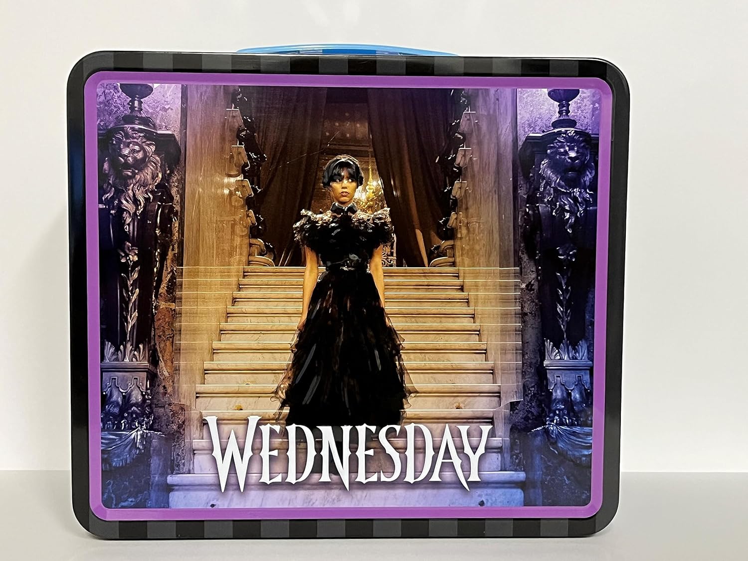 Surreal Entertainment Wednesday Dance Tin Titans Previous Lonchera exclusiva con contenedor para bebidas