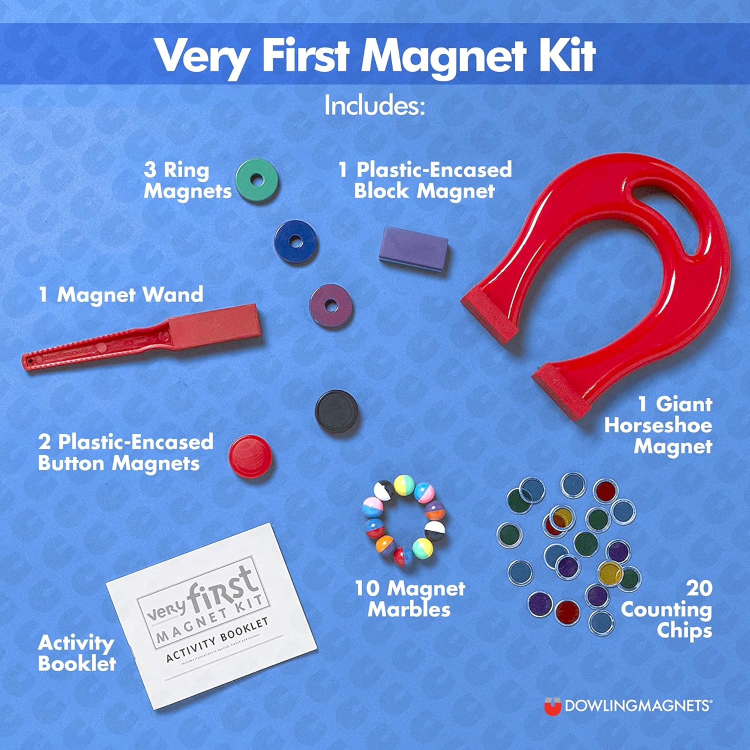 Dowling Magnets Kit de primer imán para estudiantes tempranos