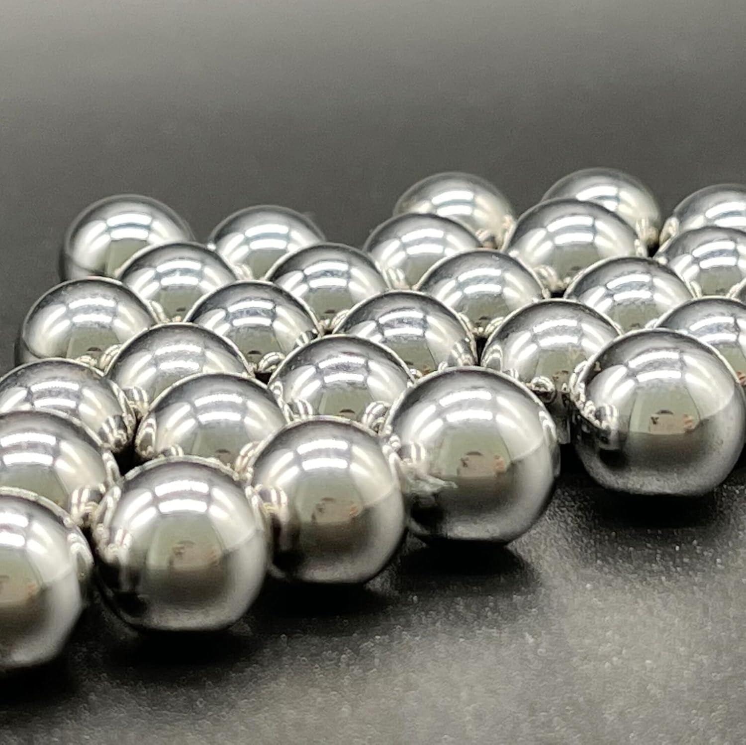 -2000pcs 14inch 0.250 in bolas de rodamiento de acero de precisión Slingshot bola de munición