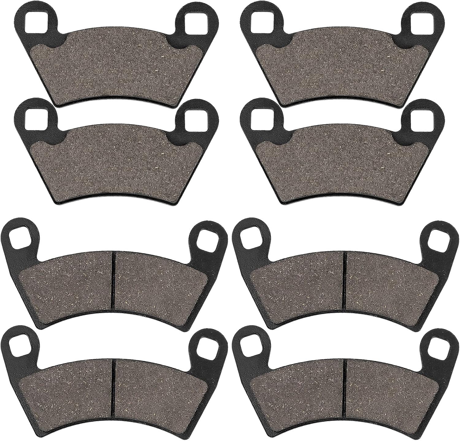 Pastillas de freno delanteras y traseras para Polaris Ranger 500 570 700 800 900 RZR 800 900 XP Ranger 700 XP Ranger 800 XP Ranger 900 XP Ranger