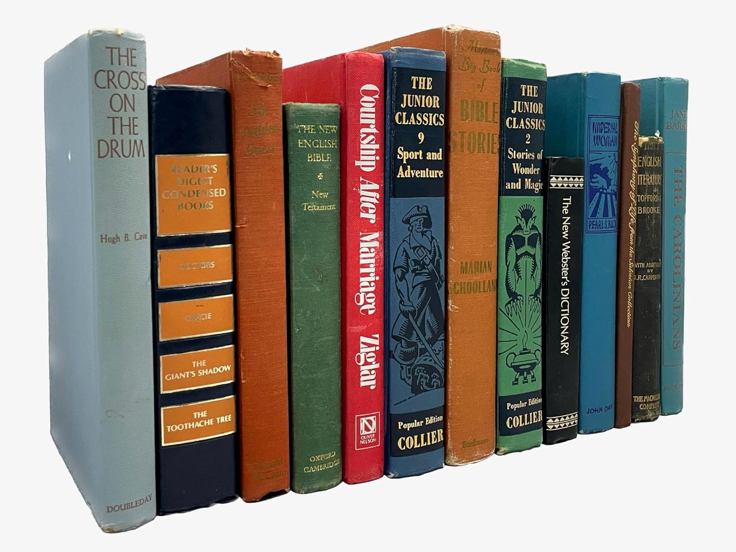 Juego de 12 libros antiguos de tapa dura, colores mezclados, libros de tapa dura real para decoración del hogar, paquete a granel de tapas duras