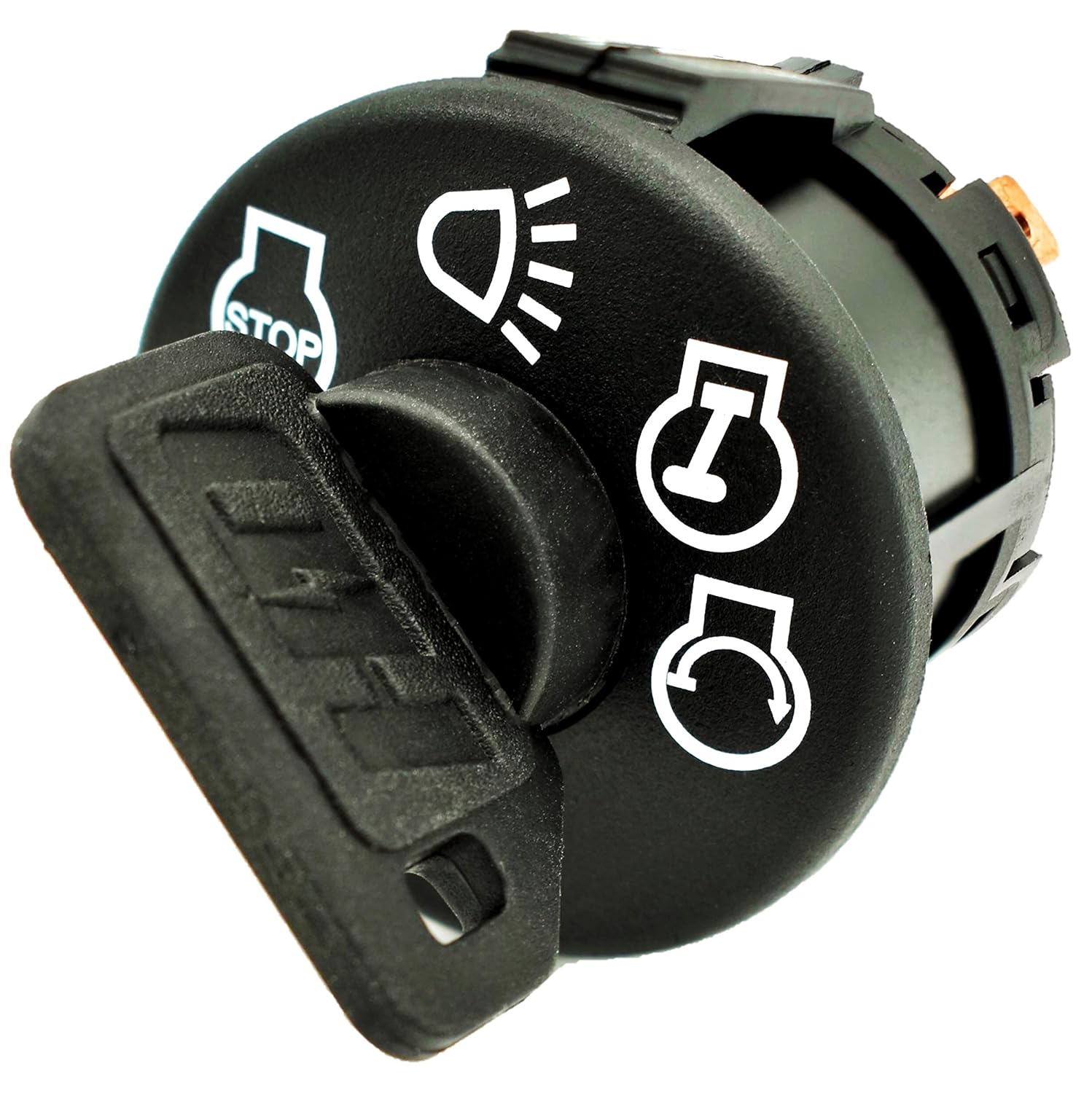 HD Switch Interruptor de encendido de arranque que reemplaza a John Deere Sabre 14.5 42 pulgadas, 102 105 107H 107S 108 115 125 135 145 – Incluye 2