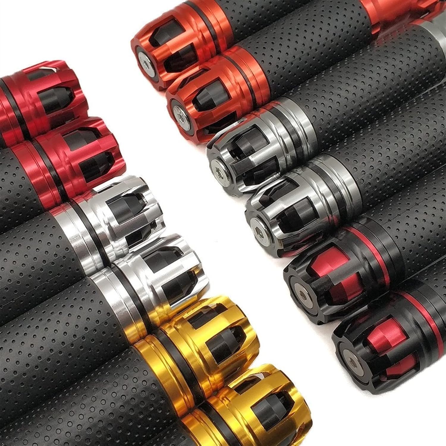 Mango cómodo 0.866 in motocicleta accesorios Grips Racing manillar mano agarre para FZ6 FAZER FZ6R FZ8 XJ6 XSR 700 XSR 900 TDM 900