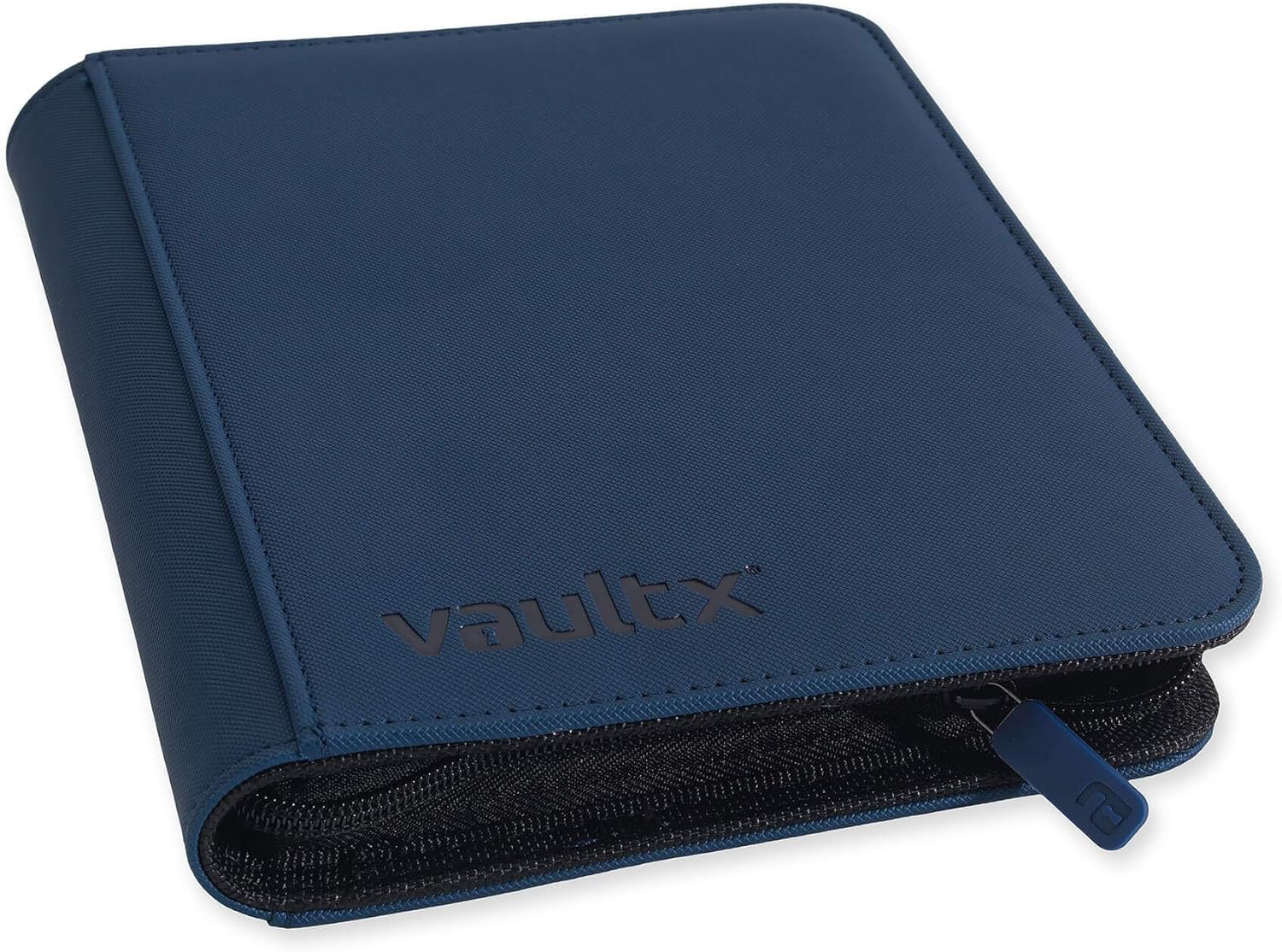 Vault X Premium eXo-Tec – Carpeta con cremallera para archivar y organizar hasta 160 tarjetas de presentación o coleccionables – 20 páginas con 4