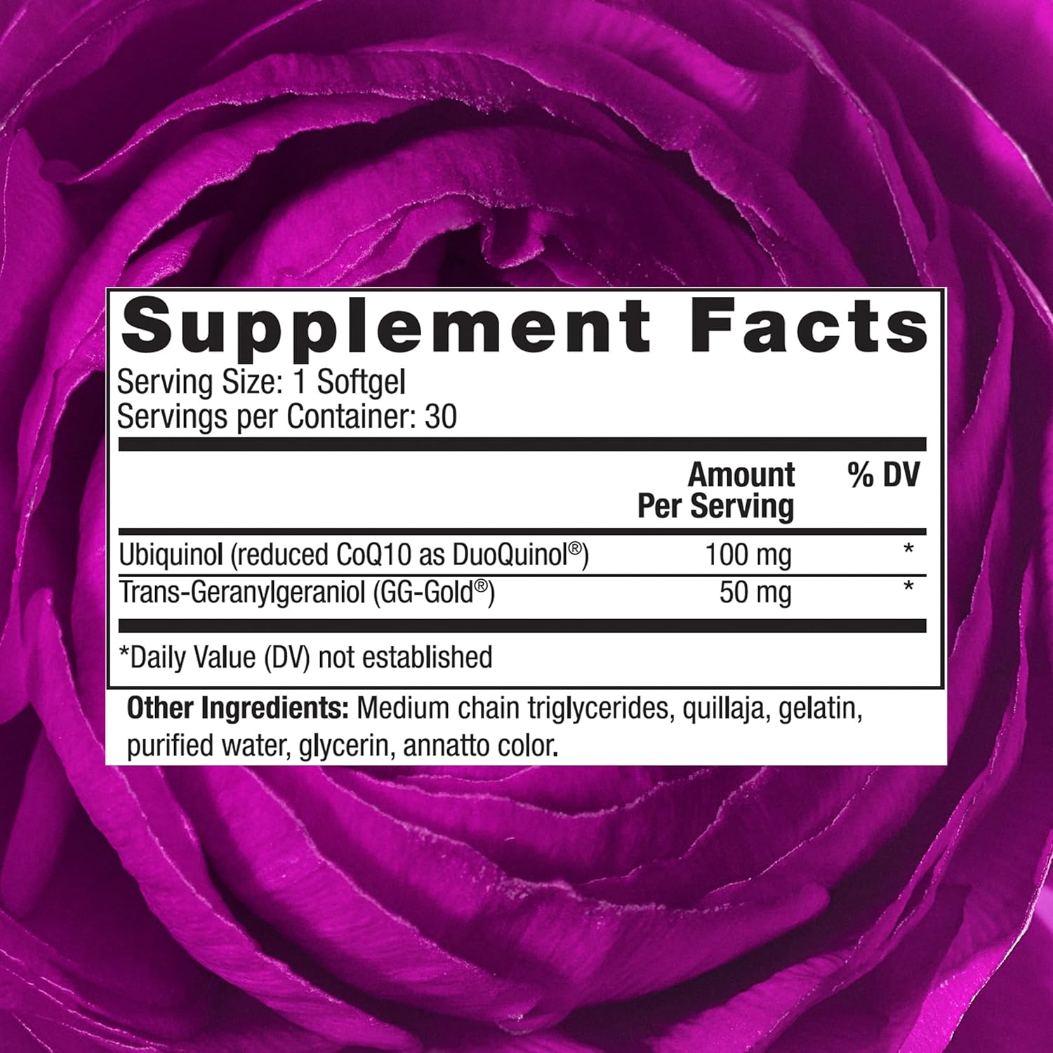 Reserveage Ubiquinol CoQ10 Stat – Cápsulas blandas de ubiquinol para uso diario – Proporciona apoyo para el sistema cardiovascular, niveles de
