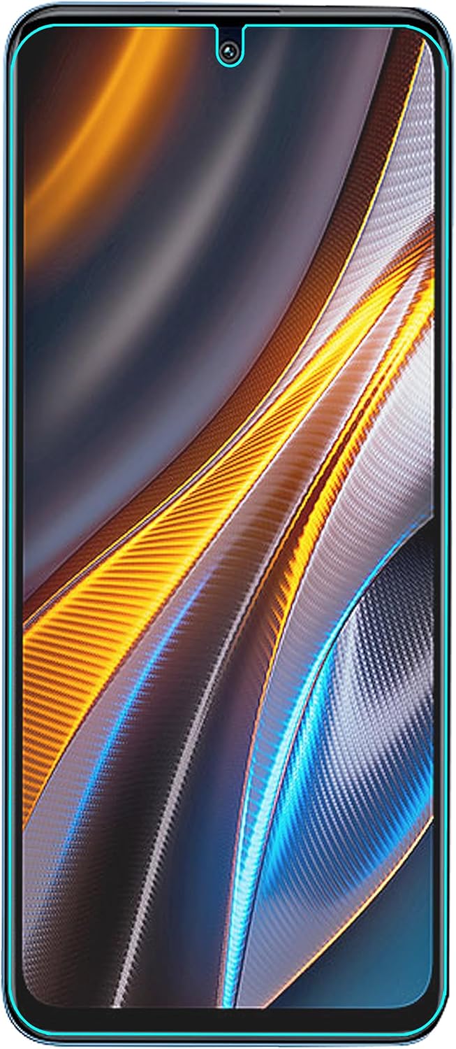 Mr.Shield Paquete de 3 Protector de pantalla para Xiaomi Poco X4 GTXiaomi Redmi K50i Vidrio Templado Vidrio Japón con dureza 9H Protector de pantalla