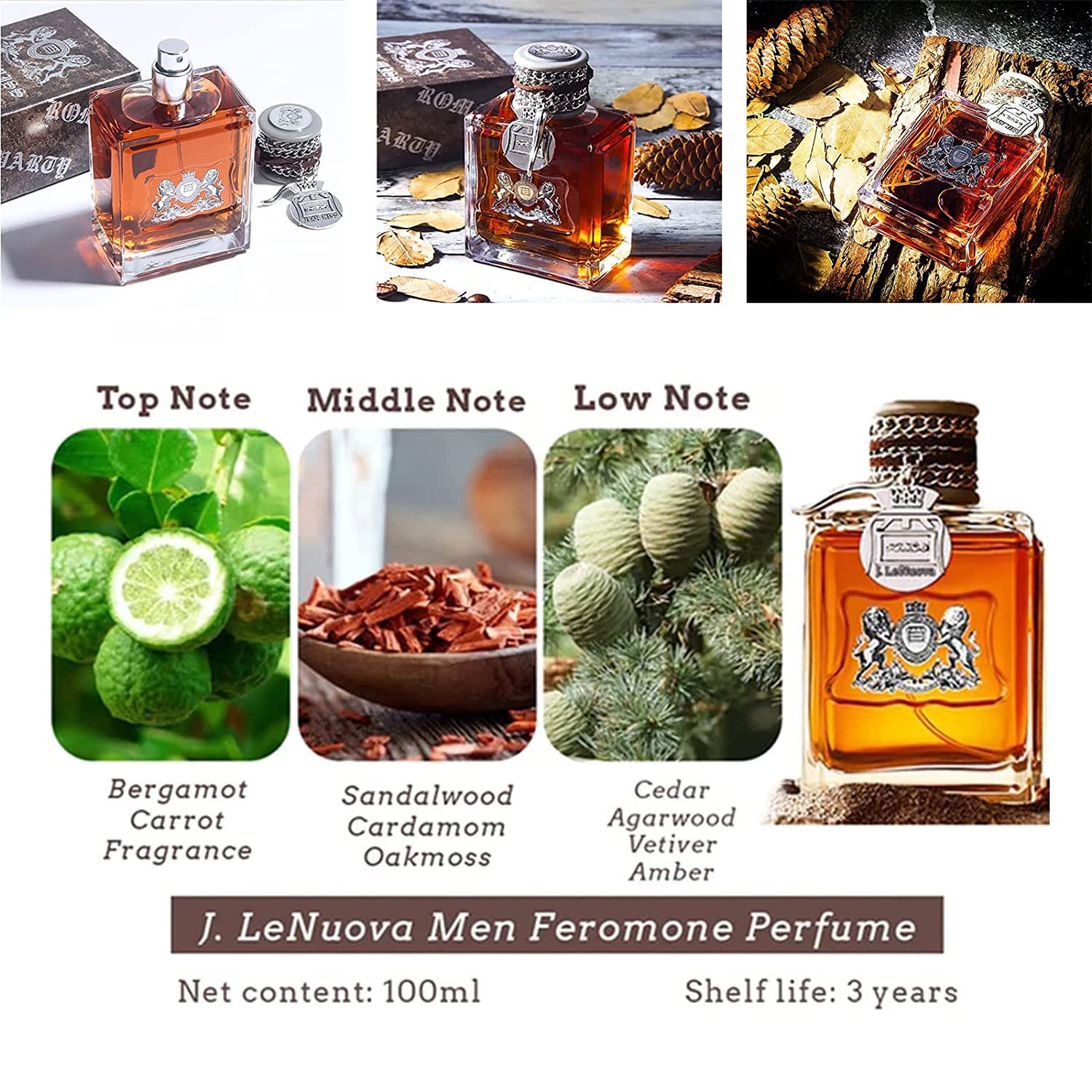 Alpha Men – Perfume de feromonas para hombres, atrae a mujeres y hombres, perfume de feromonas de larga duración para más confianza y romance (1.7