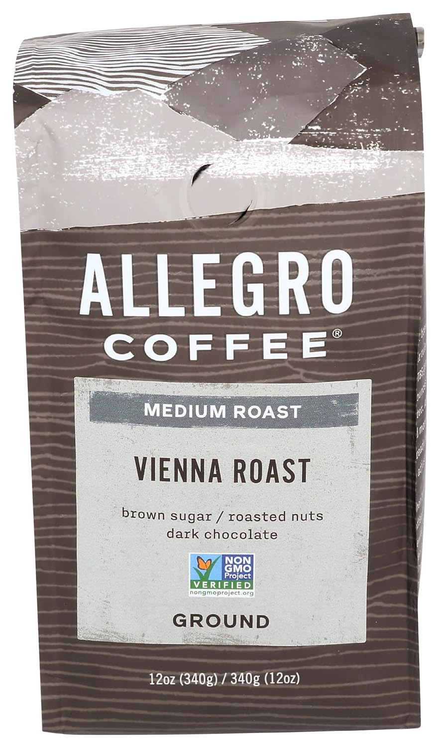 Allegro Coffee Café molido Vienna Roast, 12 oz