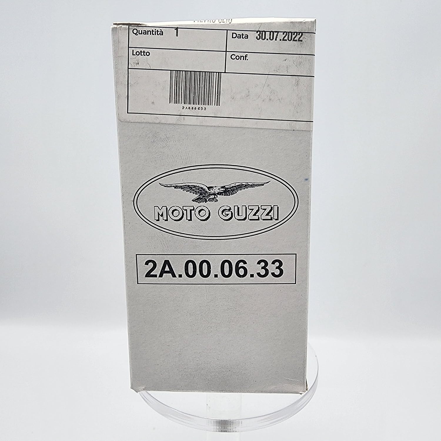 Filtro de aceite 2A000633 Moto-Guzzi OEM Compatible GU27153085, 2A000633  Filtro de aceite Moto Guzzi (Moto Guzzi V7 e5 850cc Palace Gucci 2023-2023)