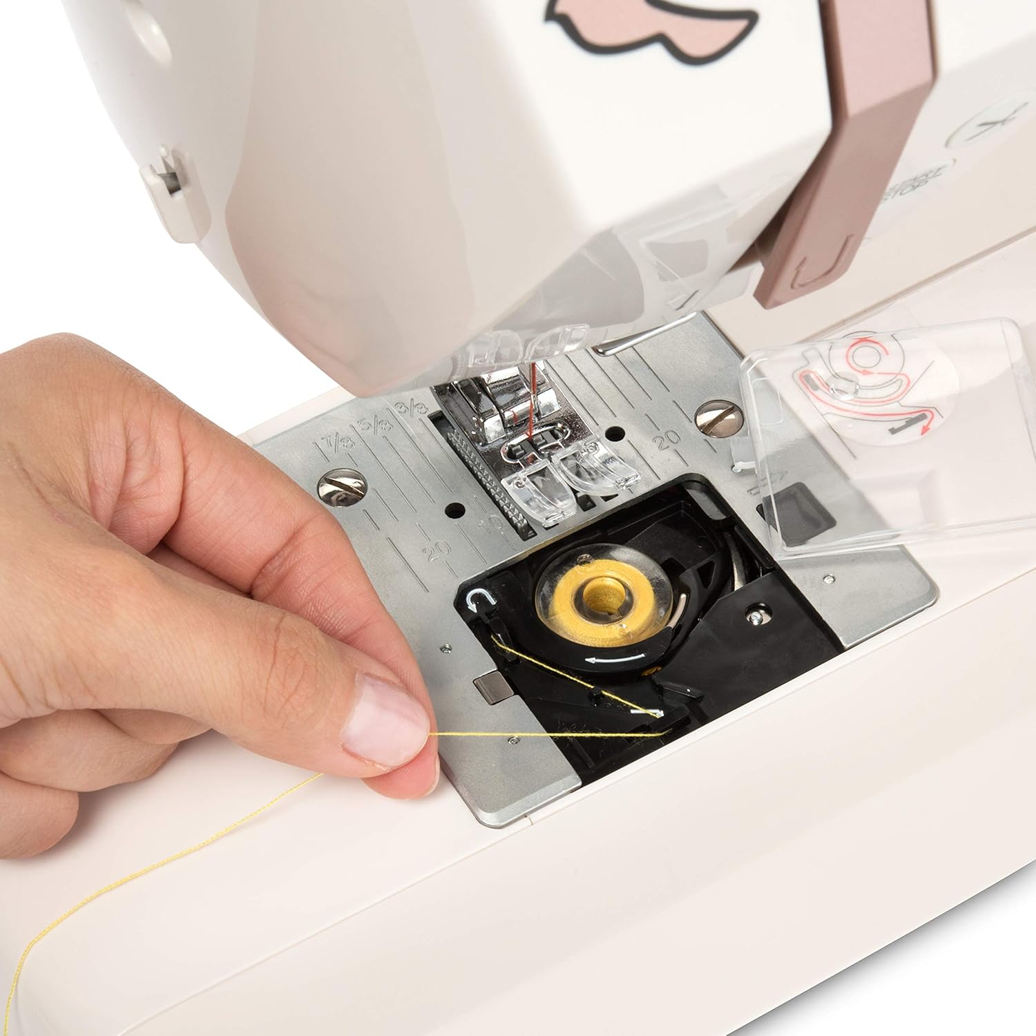 EverSewn Celine – Máquina de coser controlada por computadora, 197 patrones de puntada, 1 alfabeto completo, perfecta para el alcantarillado