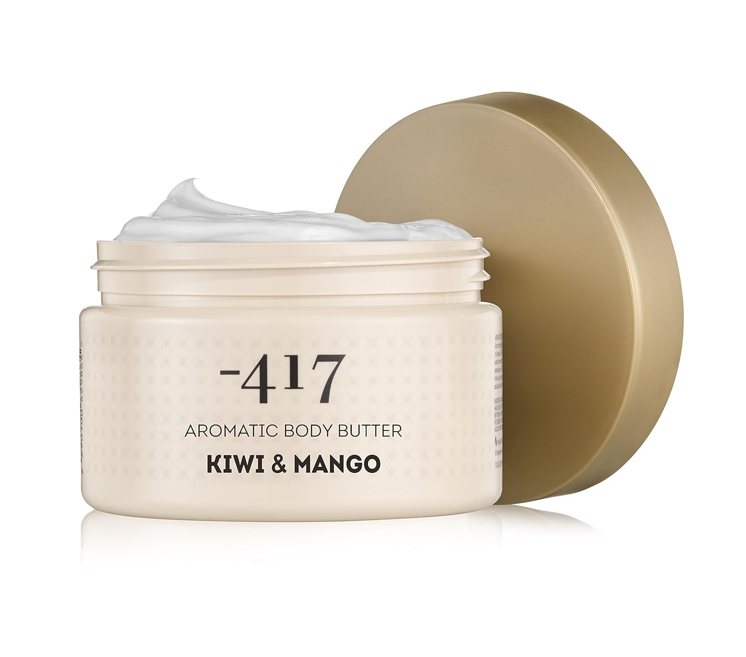 -417 Dead Sea Cosmetics Mantequilla corporal de nutrición profunda de kiwi y mango para piel seca, nutre y protege de la radiación UV, humectante