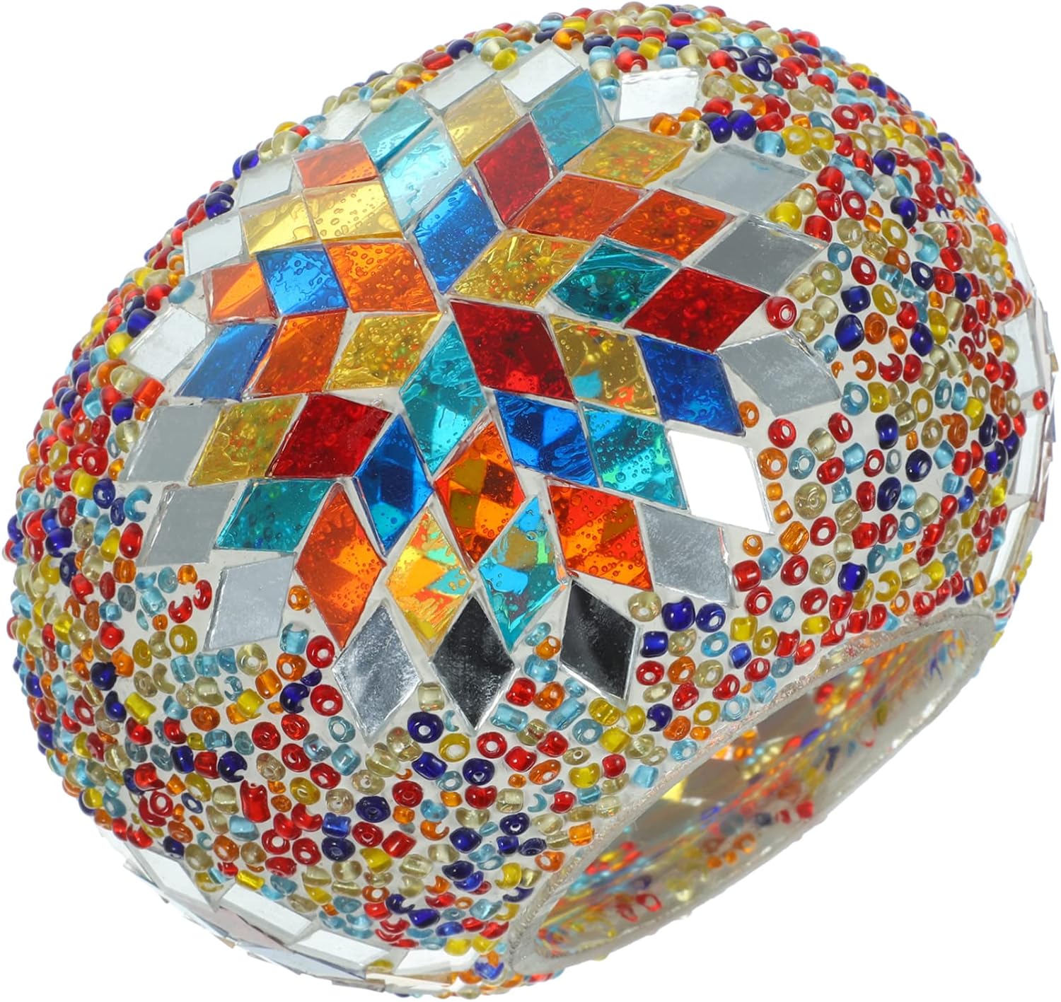 DOITOOL Pantalla de vitral de lámpara colgante pantalla de lámpara turca pantalla pantalla lámpara moderna pantalla Mediterráneo Turquía