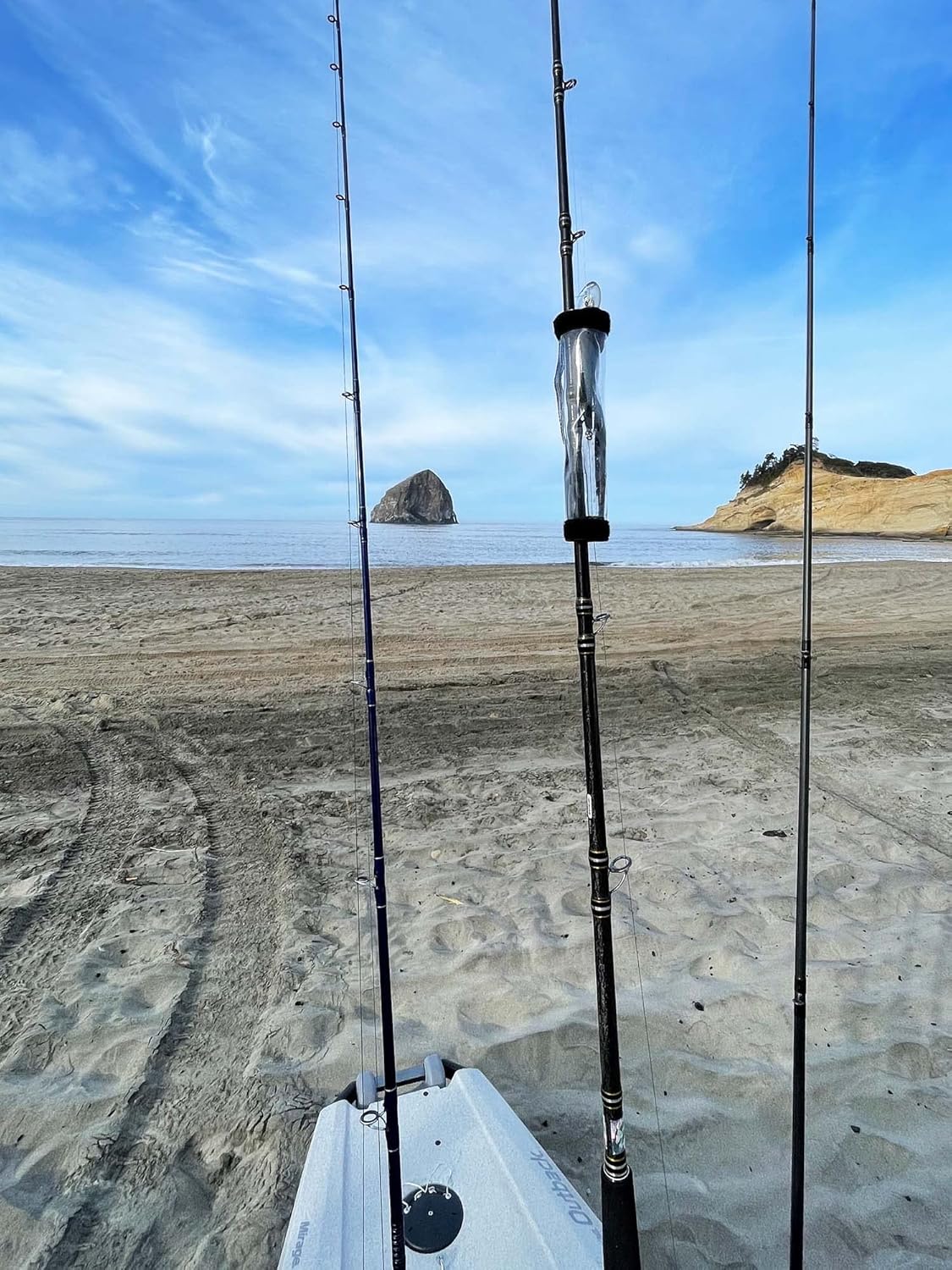 RogueEndeavor – Envolturas de señuelos resistentes, envueltas y plegadas, PVC resistente a pinchazos, cierre de gancho y bucle duradero, para pesca