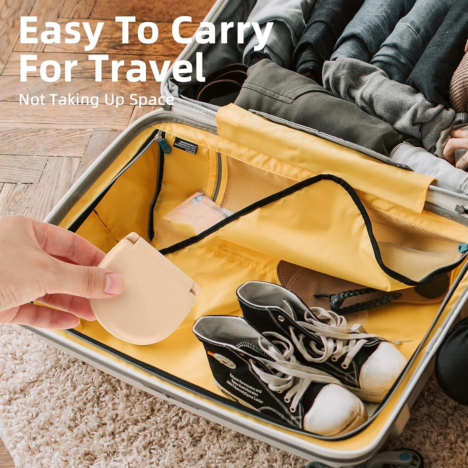 Cobee Paquete de 2 mini kit de costura de viaje, kit de costura portátil con estuche plegable para uso diario en el hogar, viajes, kit de reparación